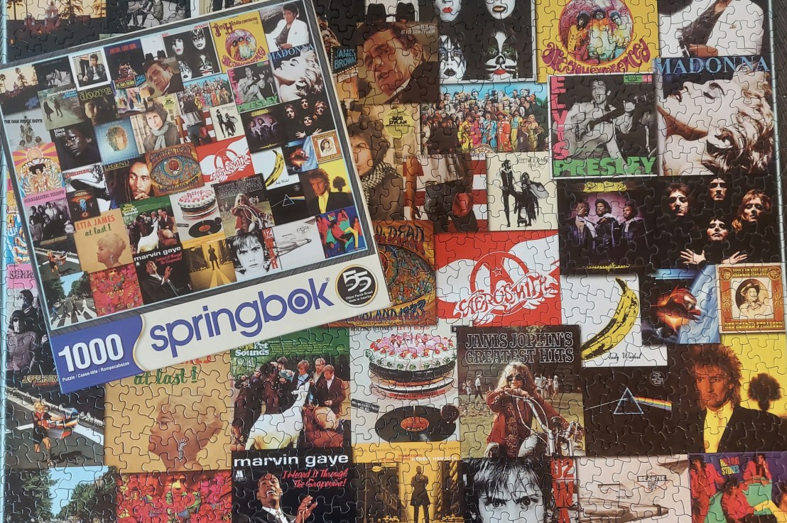 Radio Faux Show Volume 2, Number 11 (March 13, 2022): Springbok Puzzle “Play That&nbsp;Beat”